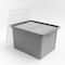 Iris® Gray Dual Purpose Letter & Legal Size File Box, 3 Pack